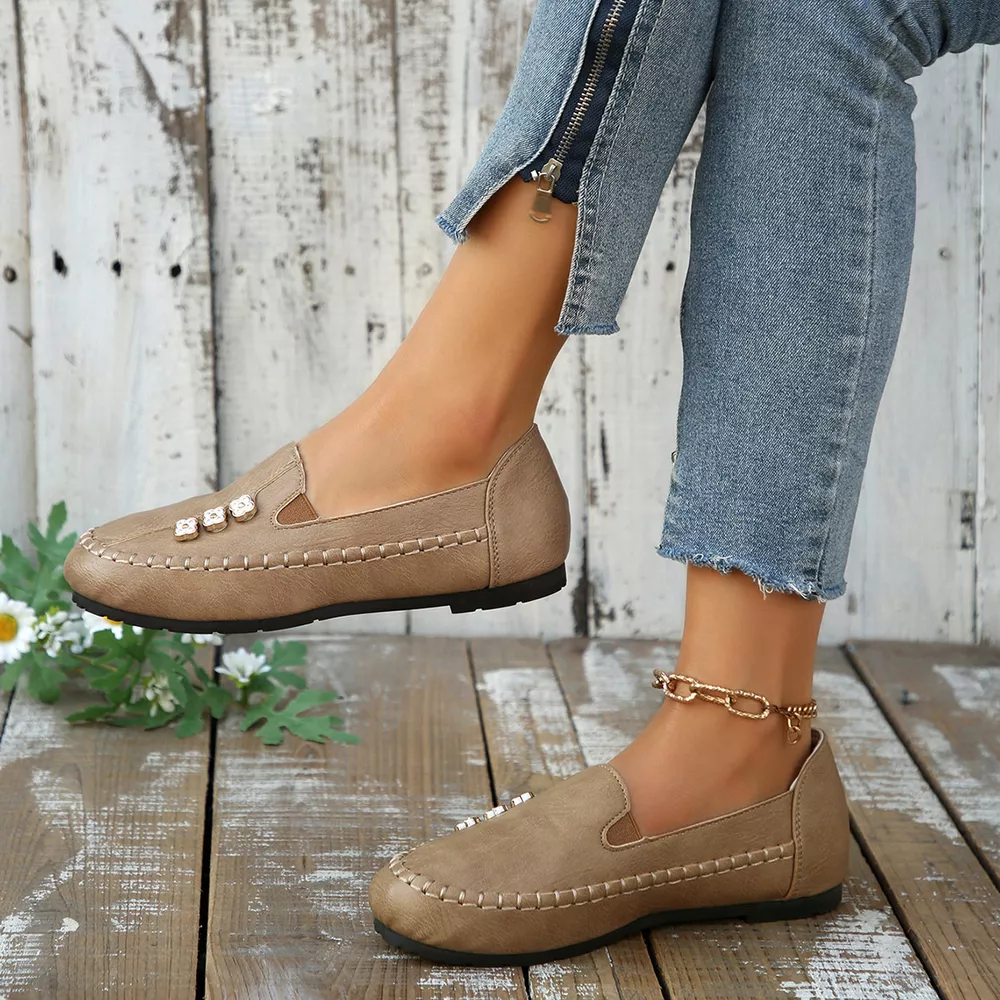 Round Toe Slip-Ons, image 5