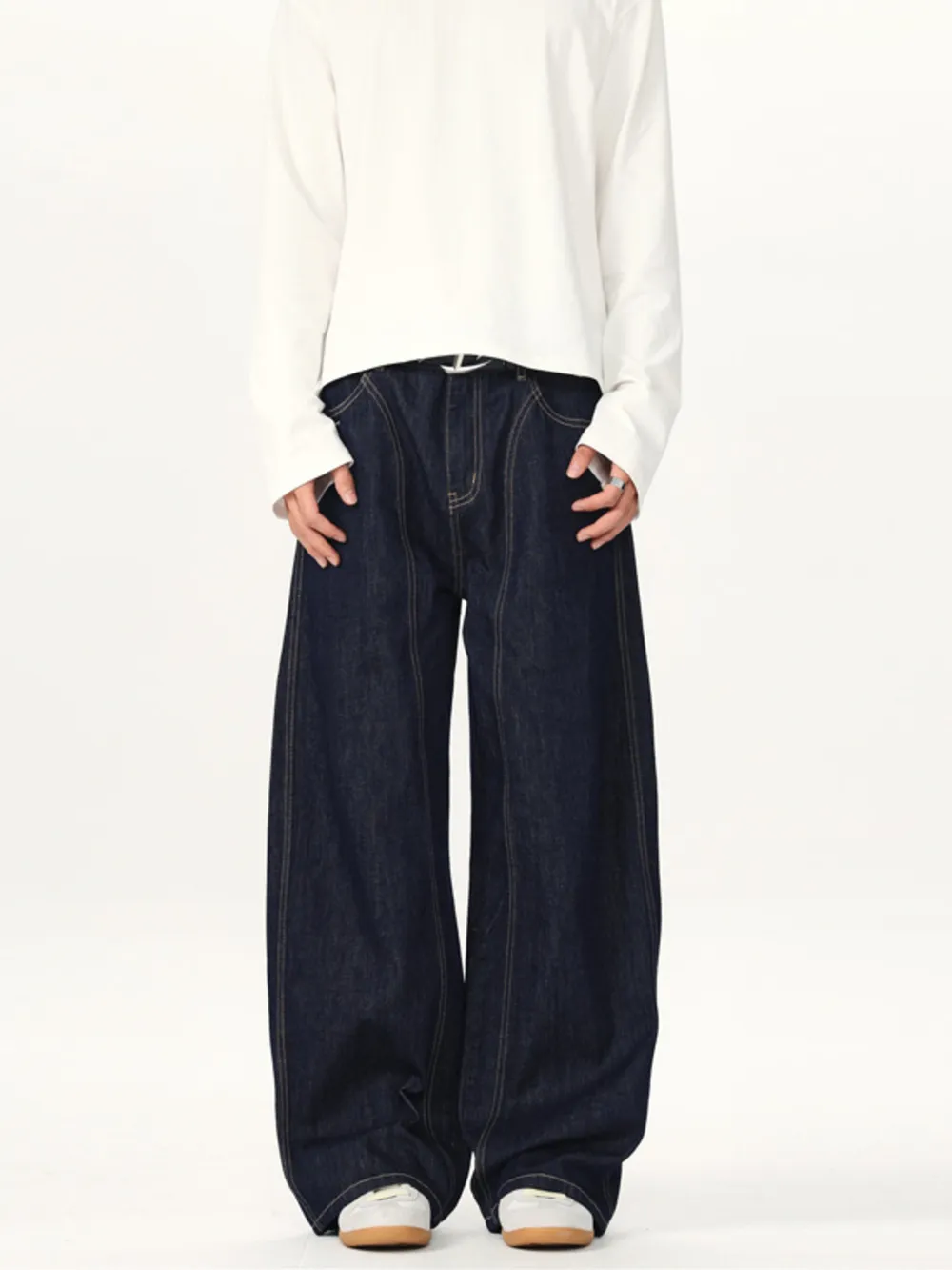 Men's Wide Leg Jeans