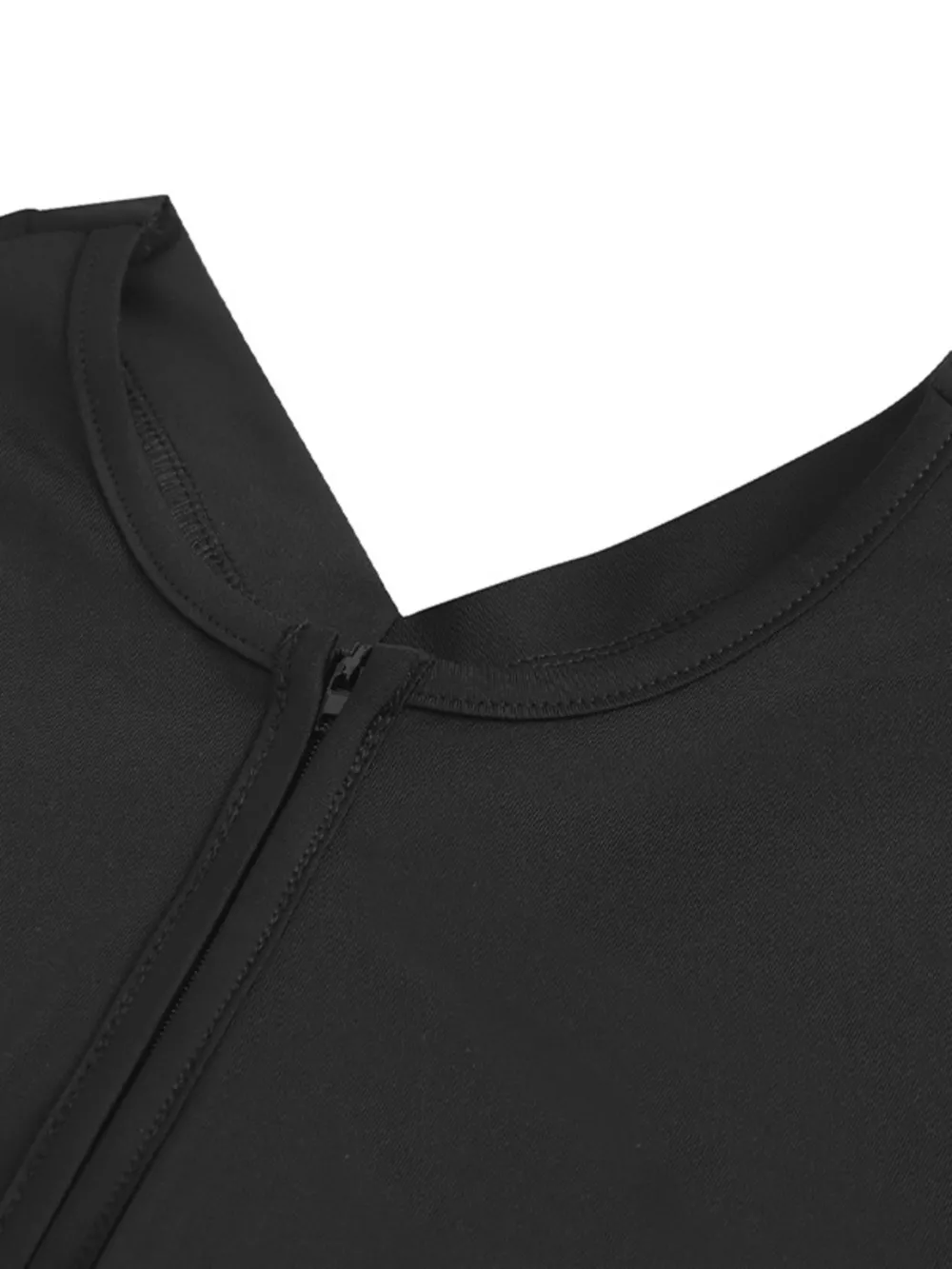 Cutout Back Short Sleeve Romper, image 9