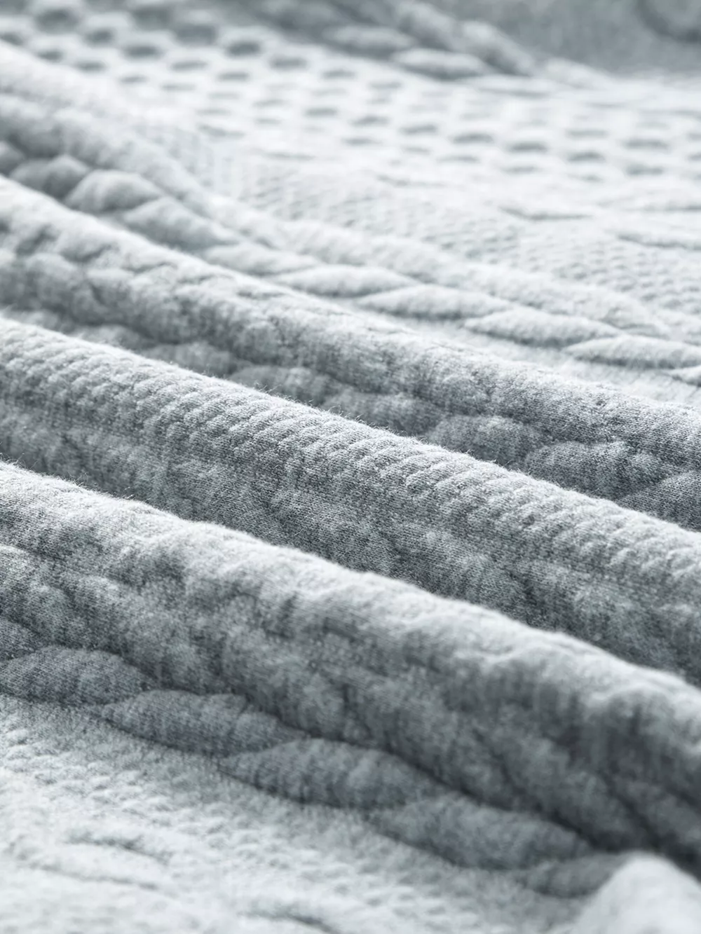 Cable Texture Puff Sleeve Loose Shacket, image 35