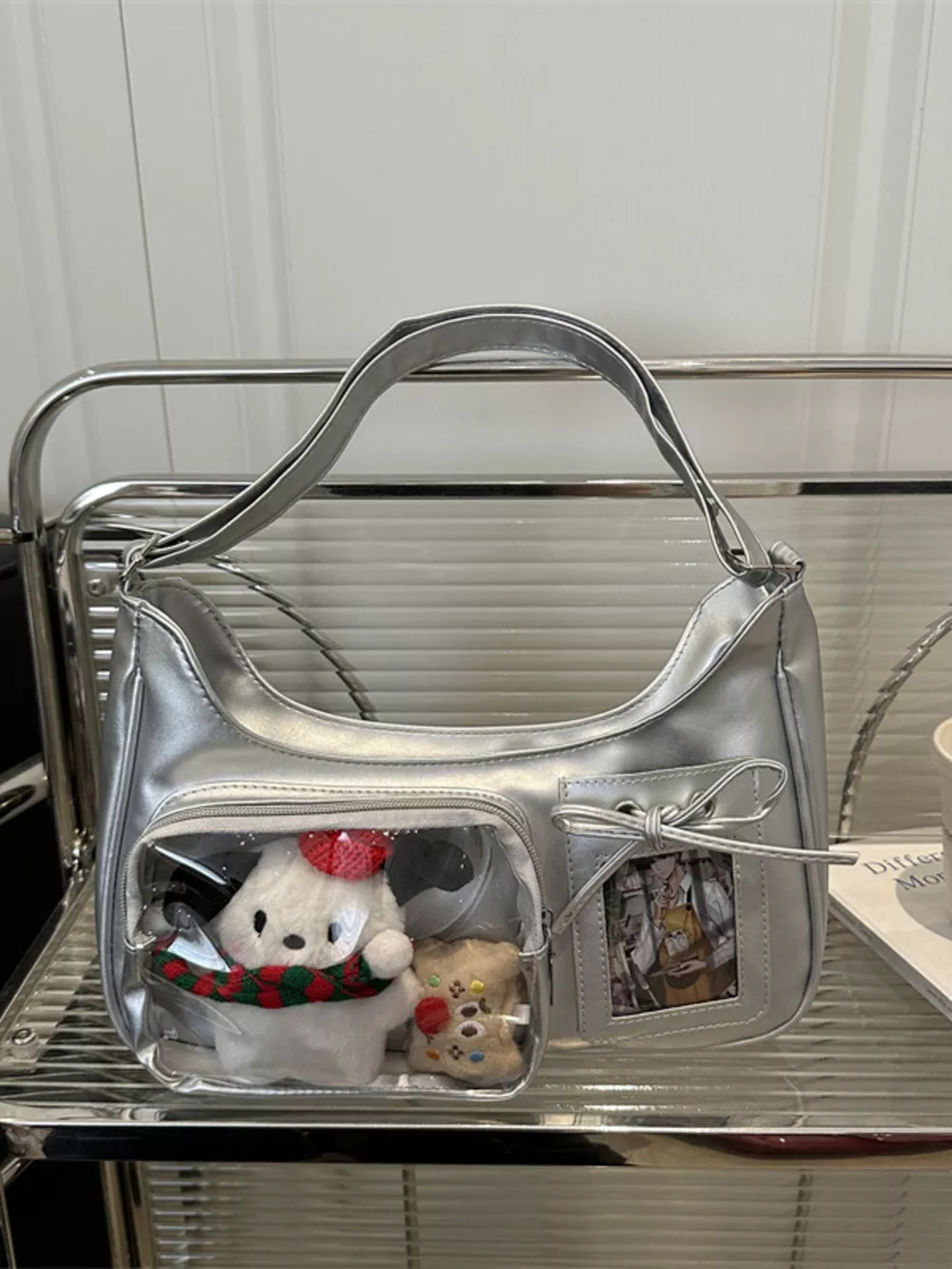 Clear Pocket Crossbody Bag, image 16