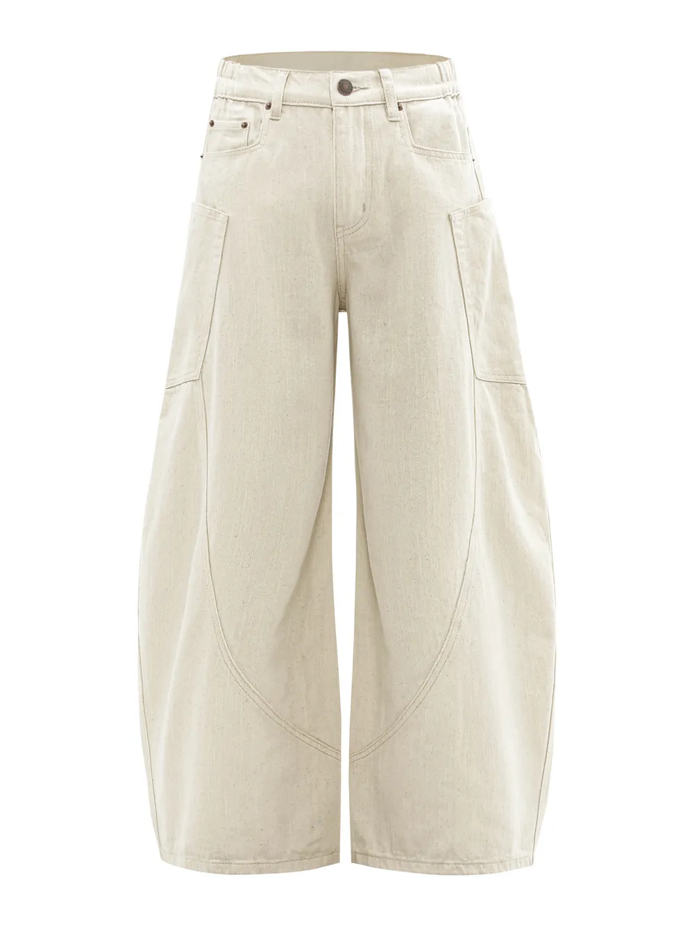 Men's Multi Pocket Curved Jeans