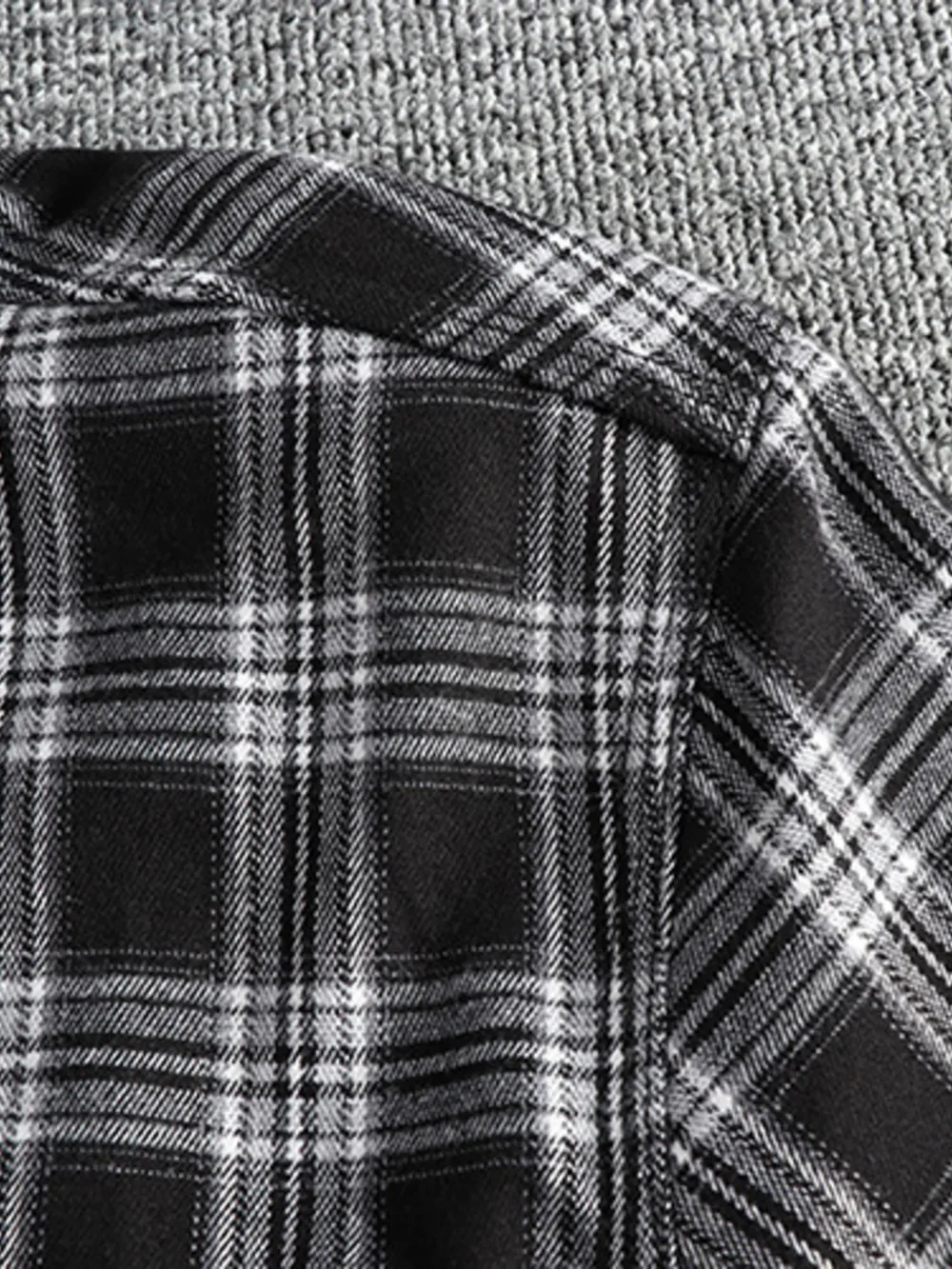 Men's Plus Size Plaid Button Down Shirt, image 7