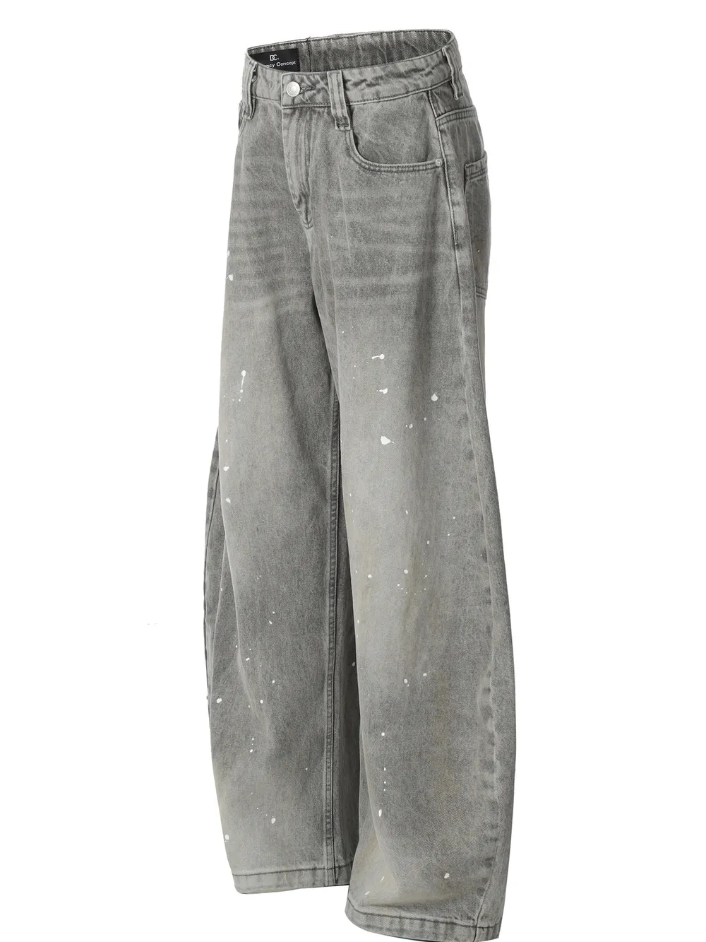 Men's Wide Leg Denim Jeans, image 3