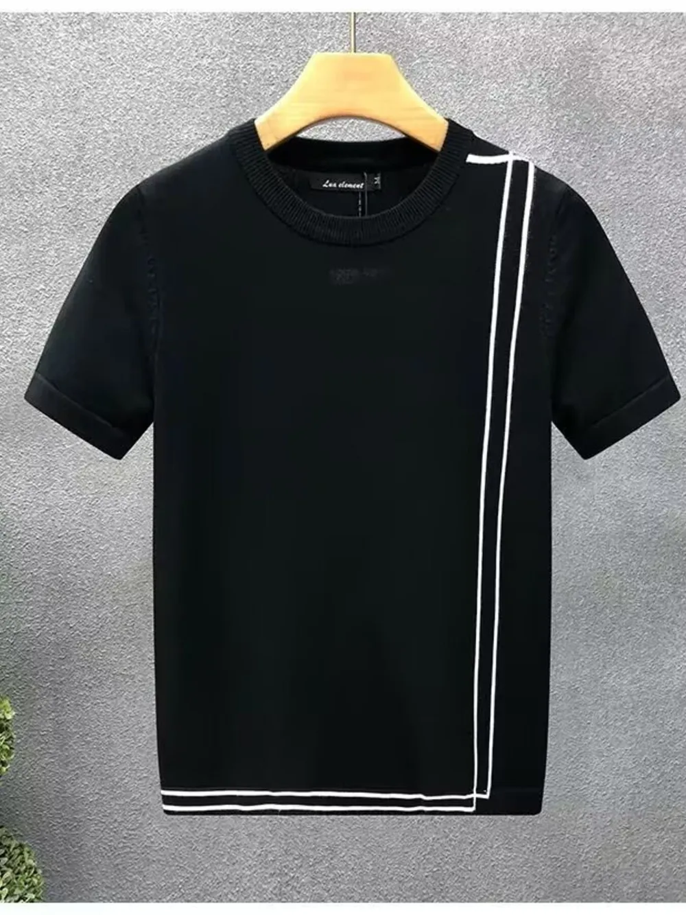 Men's Full Size Round Neck Short Sleeve T-Shirt Plus Size, image 7