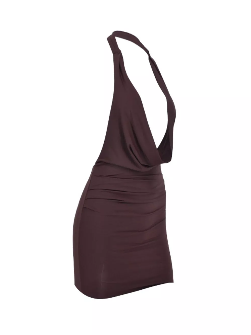 Halter Neck Mini Dress, image 2