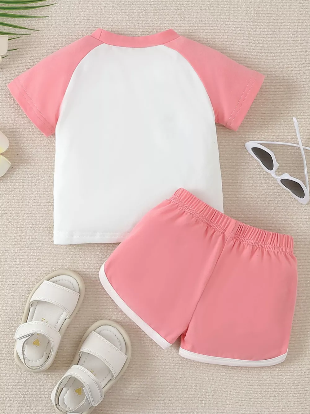 Children's Letter Graphic Tee and Shorts Set, image 6