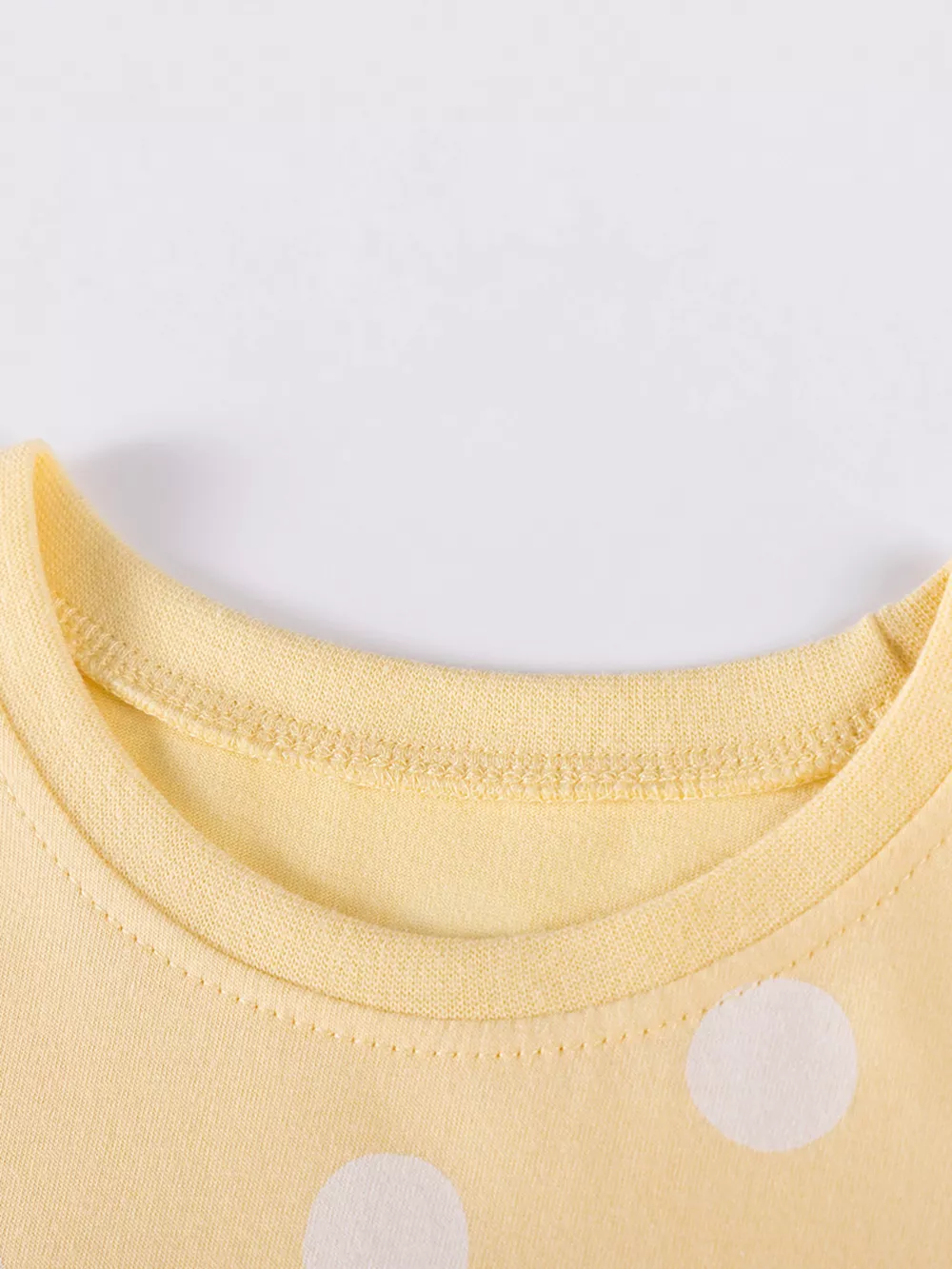 Children's Swan Applique Polka Dot Ruffle Sleeve Dress, image 5