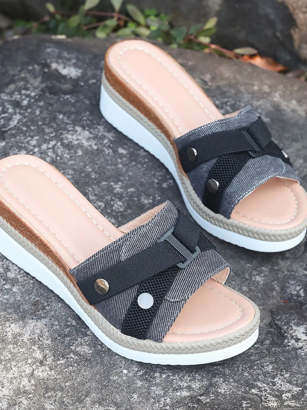 Casual Platform Wedge Sandals, image 2