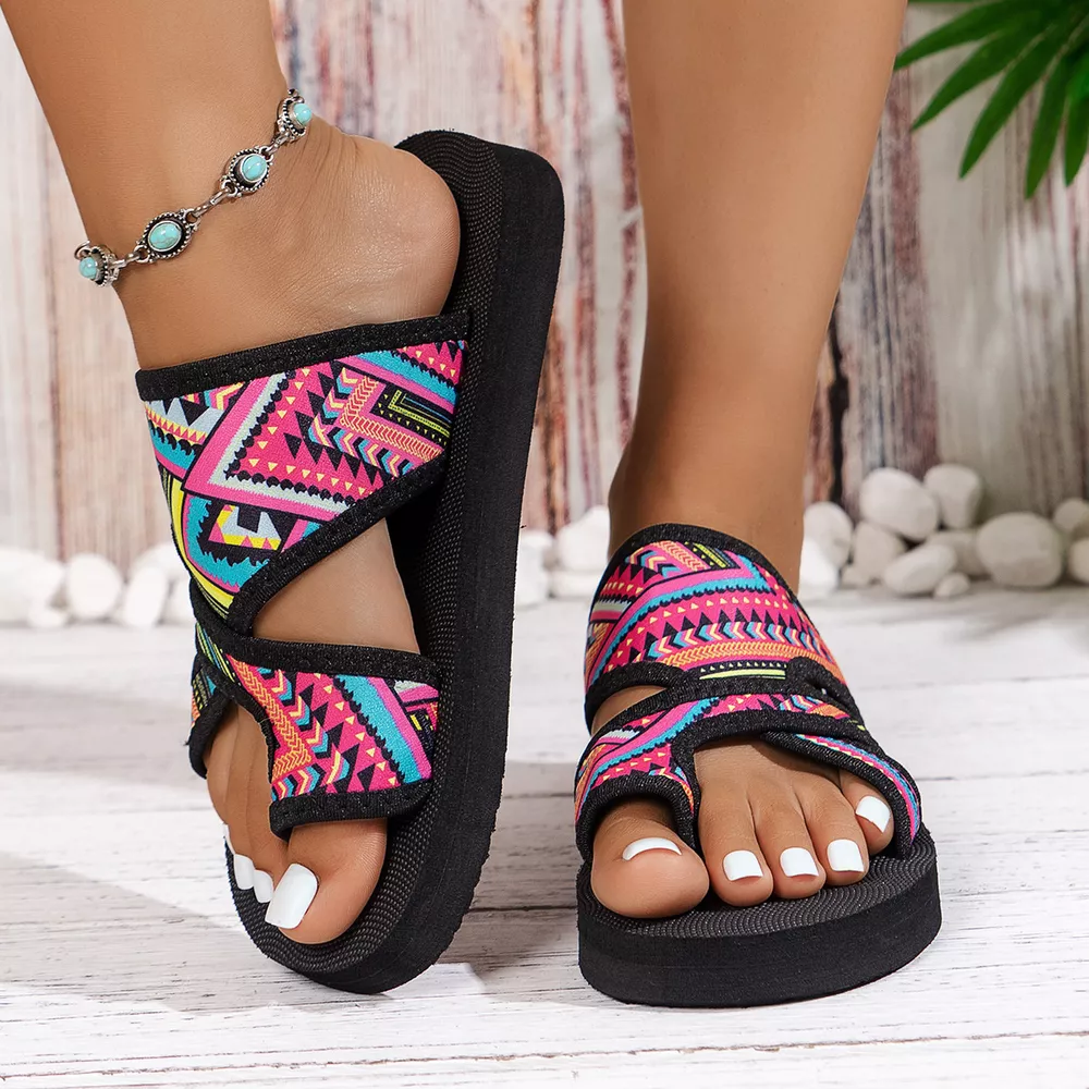 Toe Loop Flats Sandals, image 7