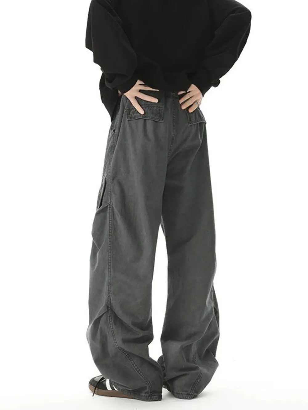 Men's Loose Fit Cargo Pants, image 5