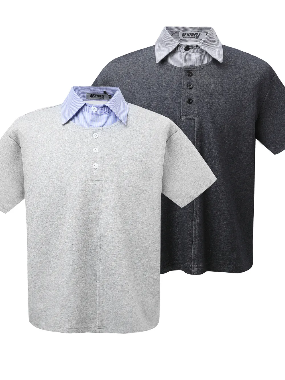Men's Button Detail Short Sleeve Polo, image 12