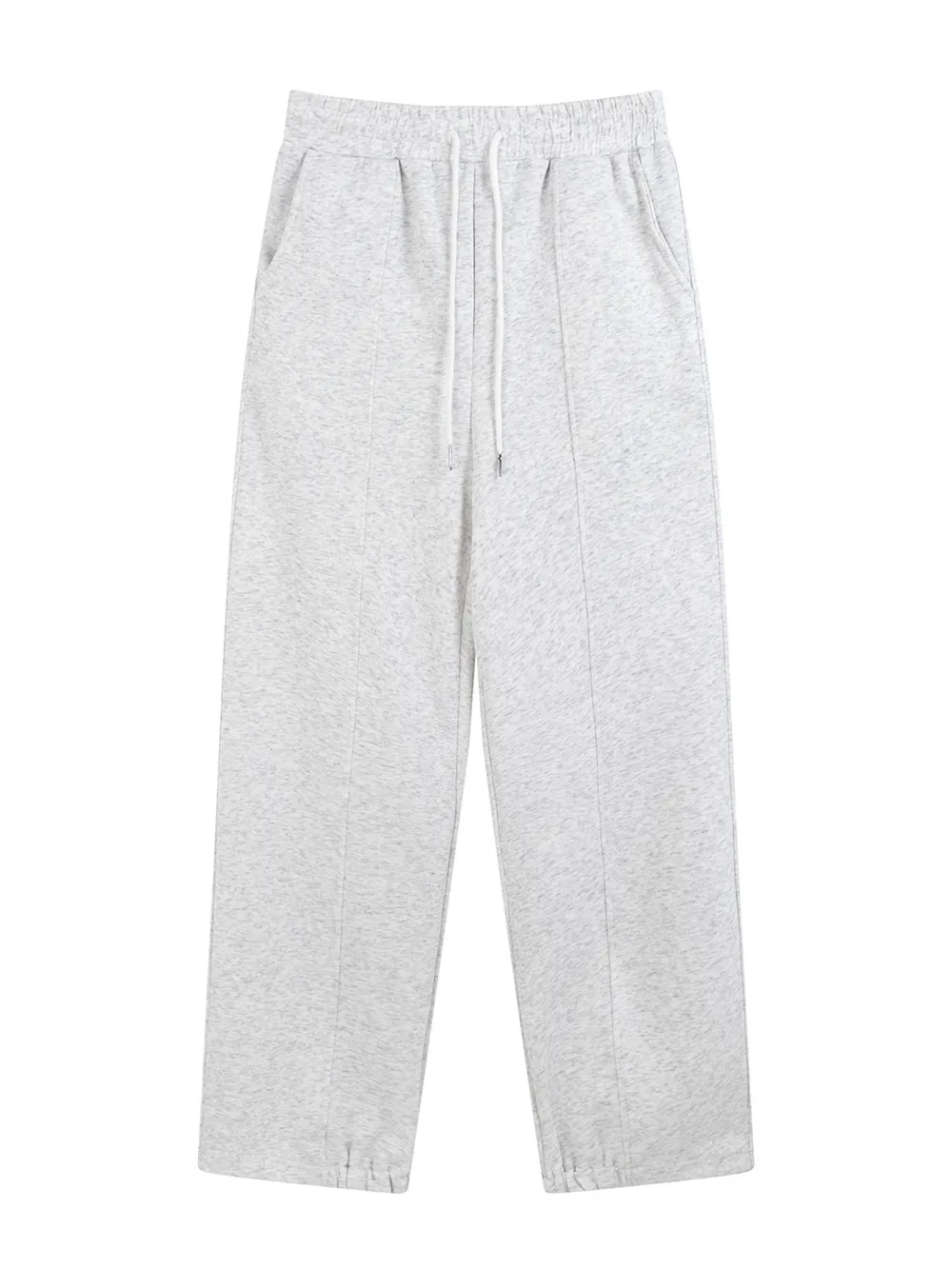Men's Drawstring Wide Leg Sweatpants, image 2