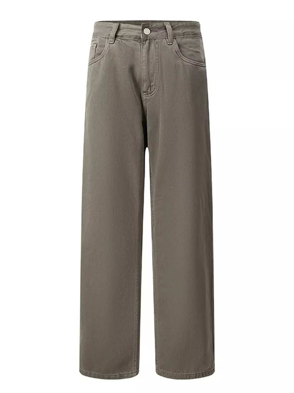 Men's Vintage Wash Wide Leg Jeans, image 20