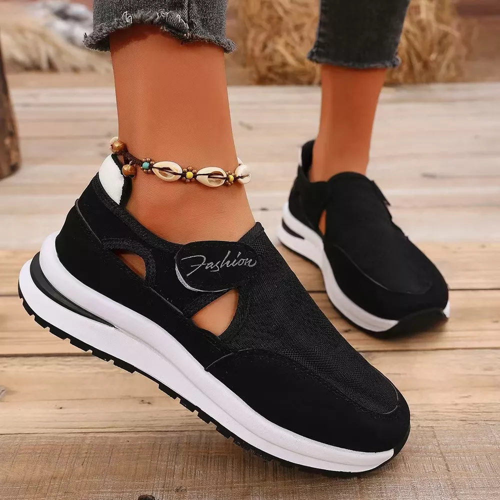Breathable Mesh Velcro Shoes, image 3