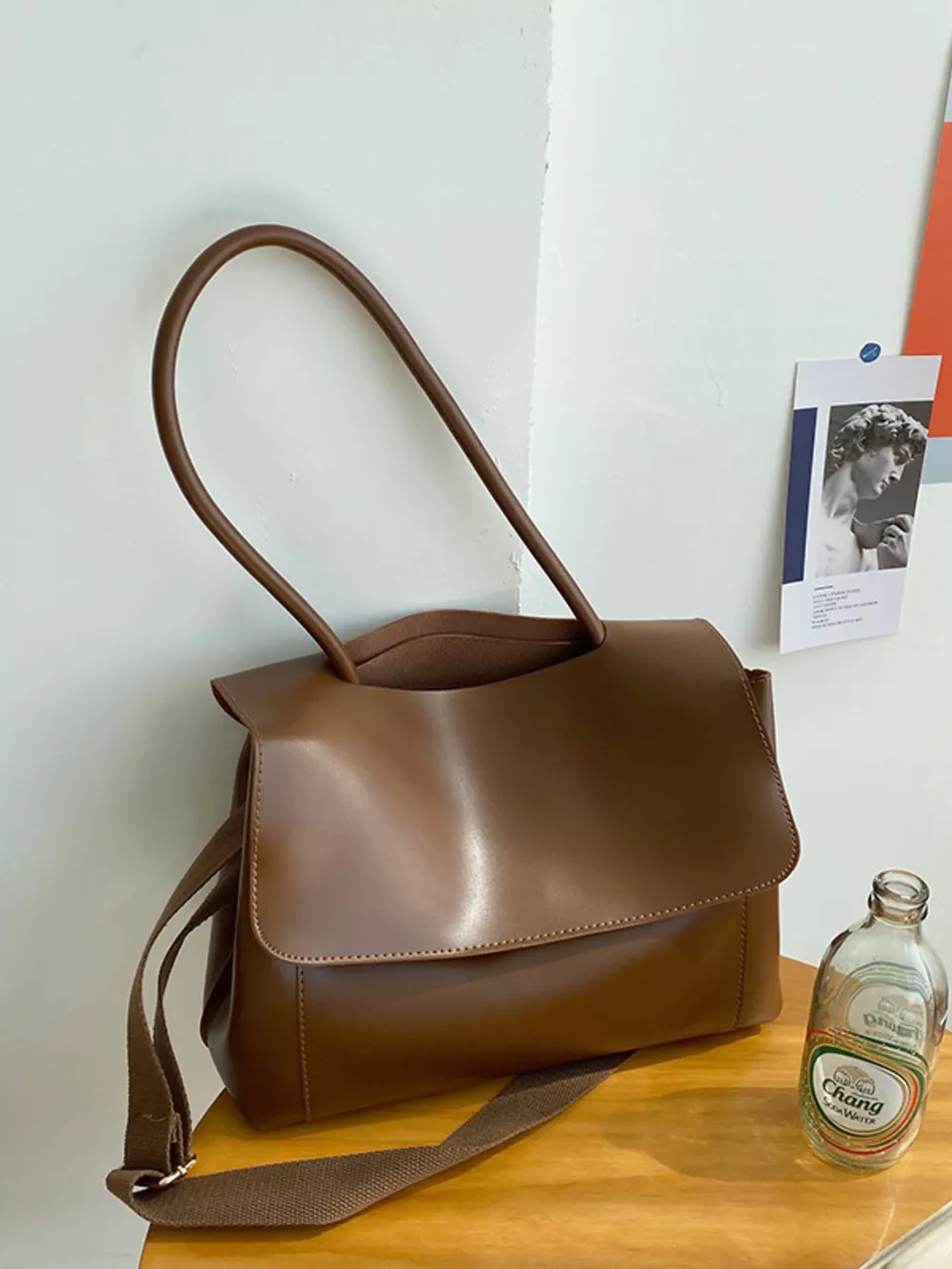 Flap Closure Crossbody Bag, image 16