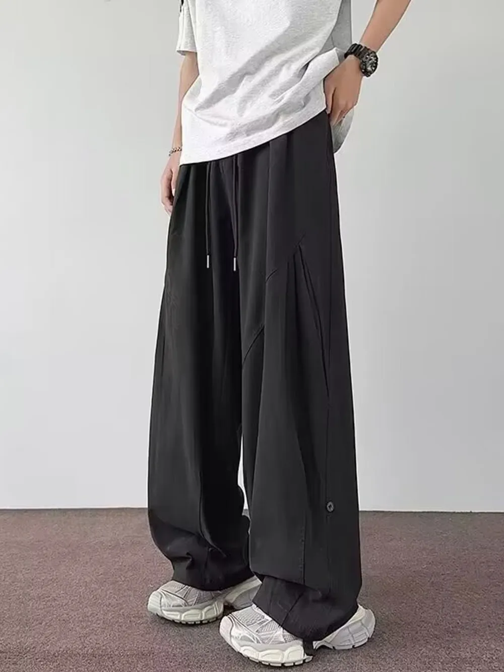 Men's Plus Size Loose Fit Casual Cargo Pants, image 9