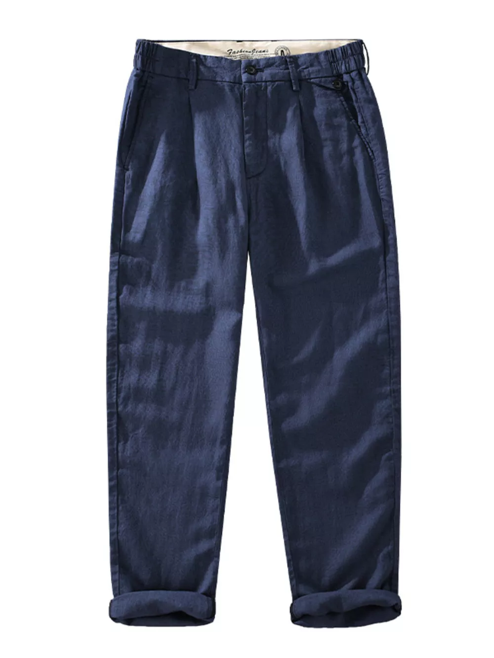 Men's Plus Size Casual Elastic Waist Pants, image 4