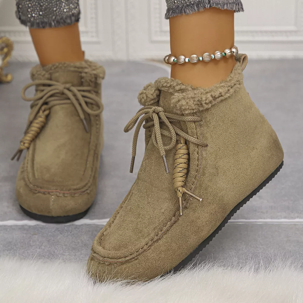 Plush Lined Ankle Boots, image 9