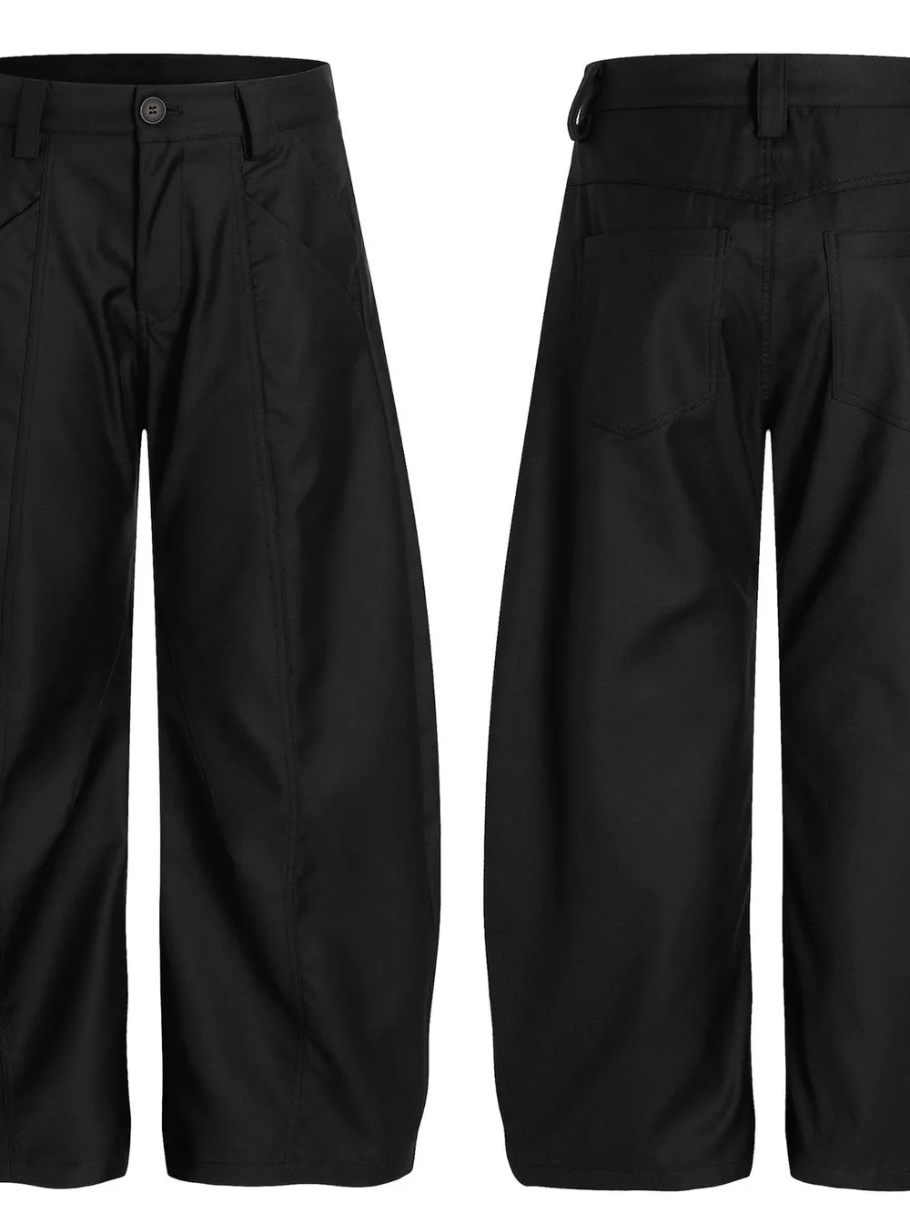 Men's Wide Leg Jeans, image 4