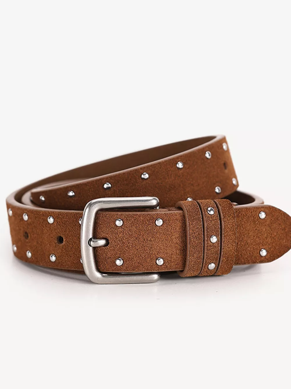 Studded Adjustable Buckle Belt, image 4