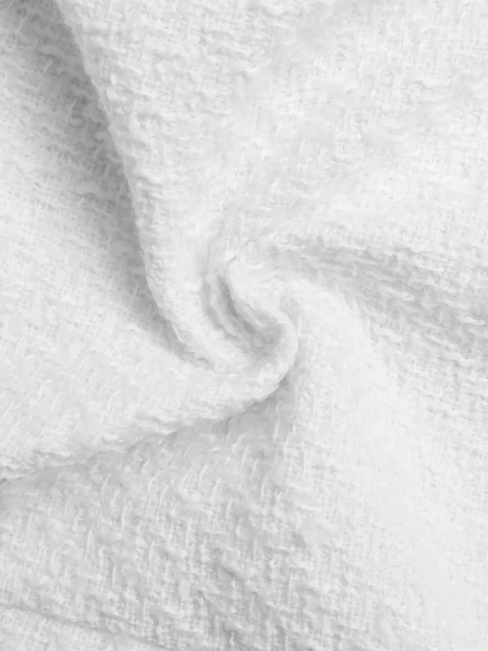 Textured Button-Front Vest with Raw Edge, image 9