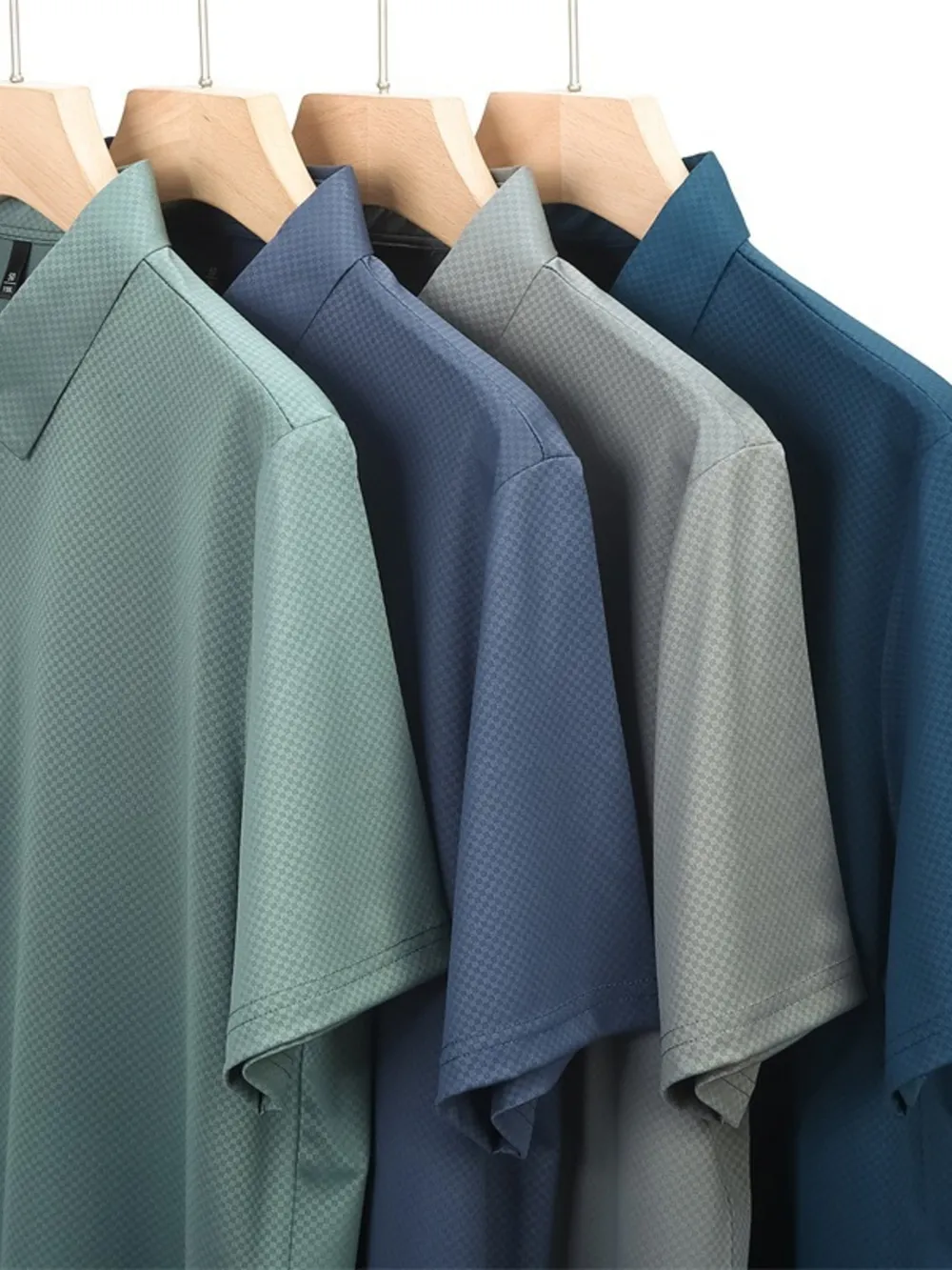 Men's Plus Size Casual Breathable Quick-Dry Polo Shirt, image 4