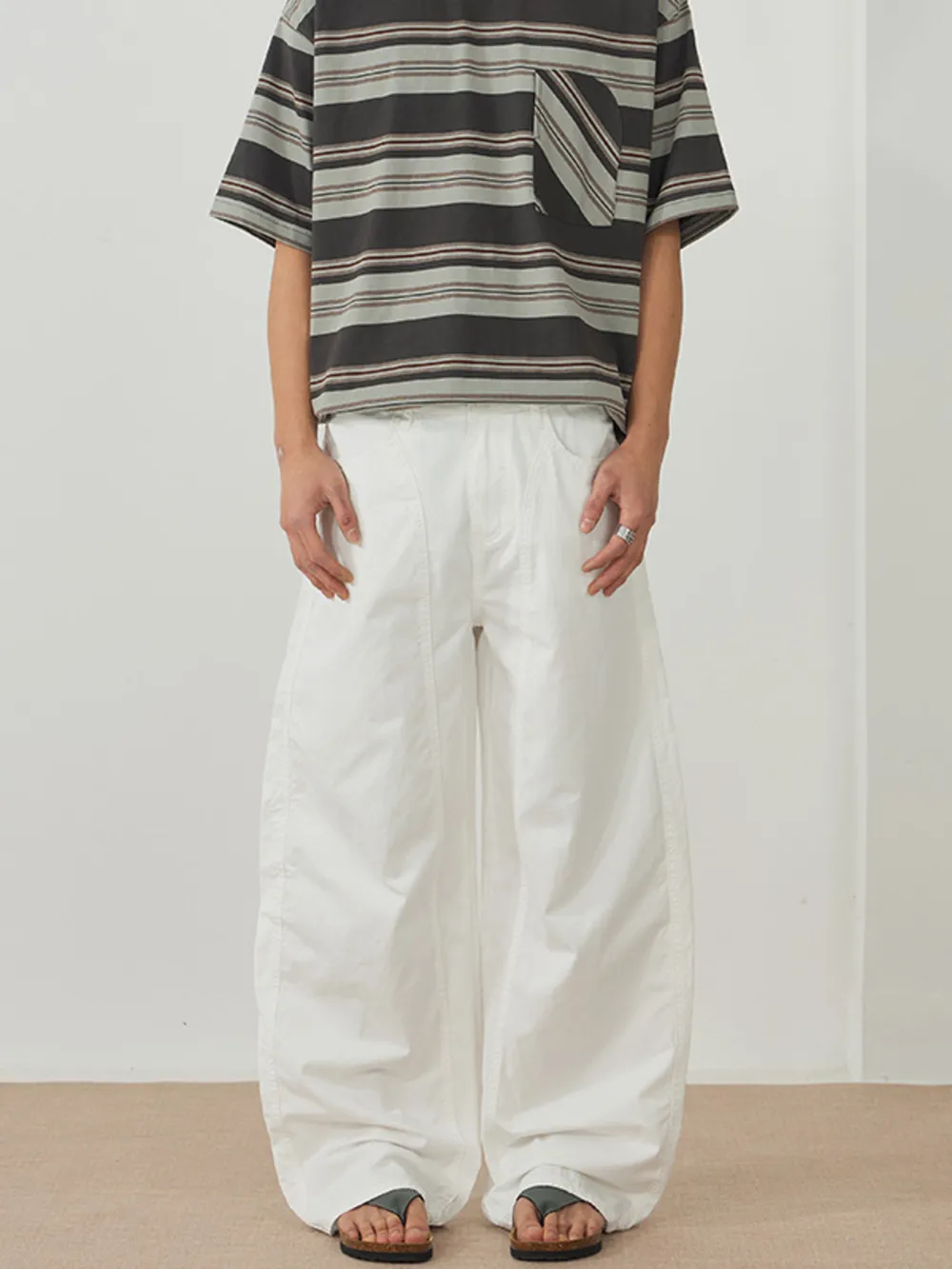 Men's Wide Leg Casual Pants, image 2