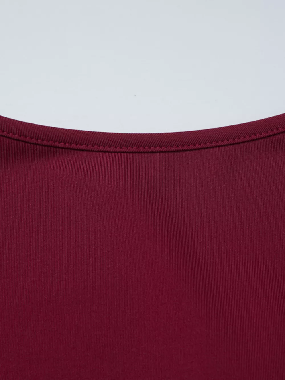 Sweetheart Neck Lace Trim Tie-Front T-Shirt, image 21