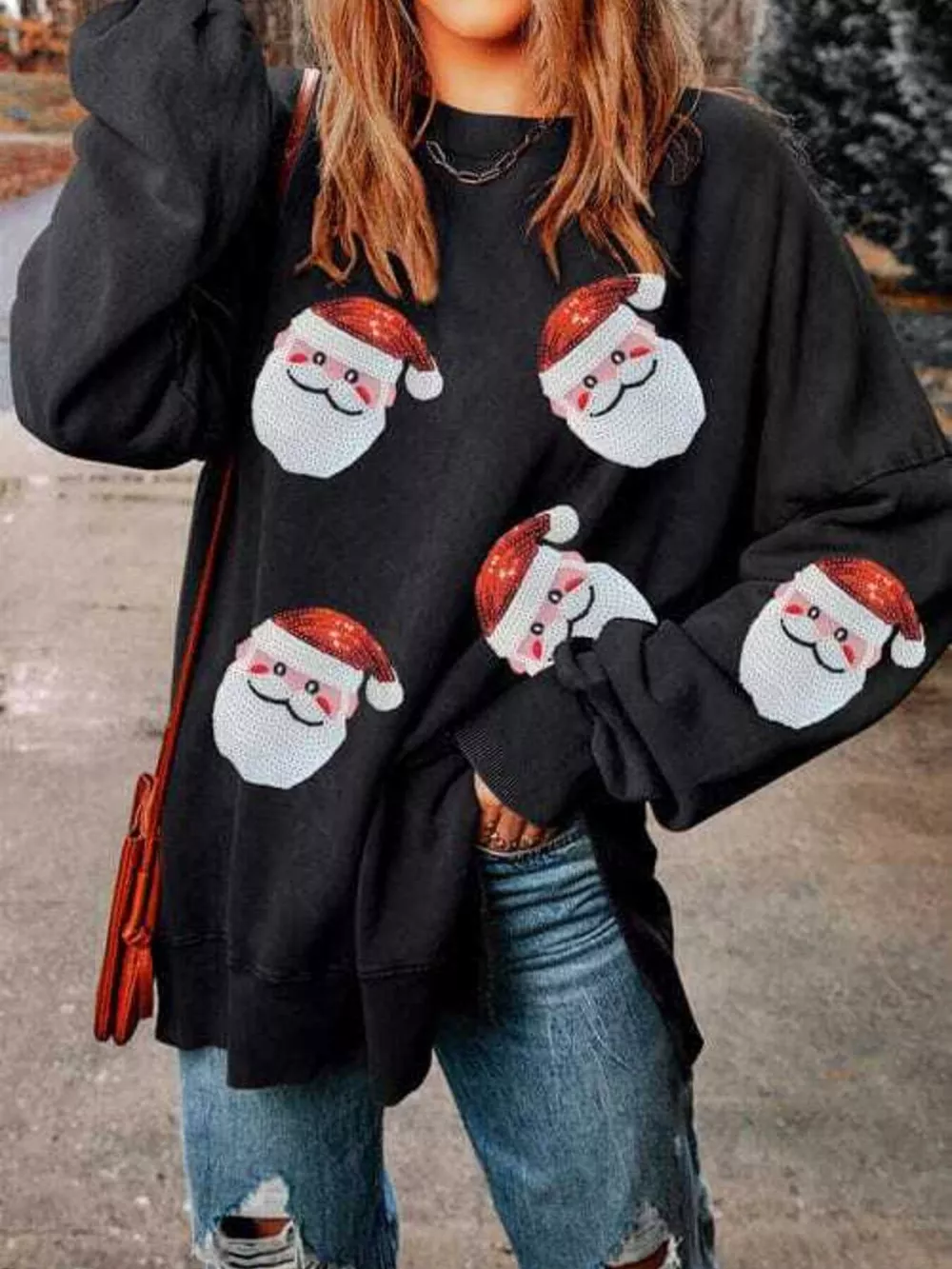 Santa Claus Oversized Sweatshirt