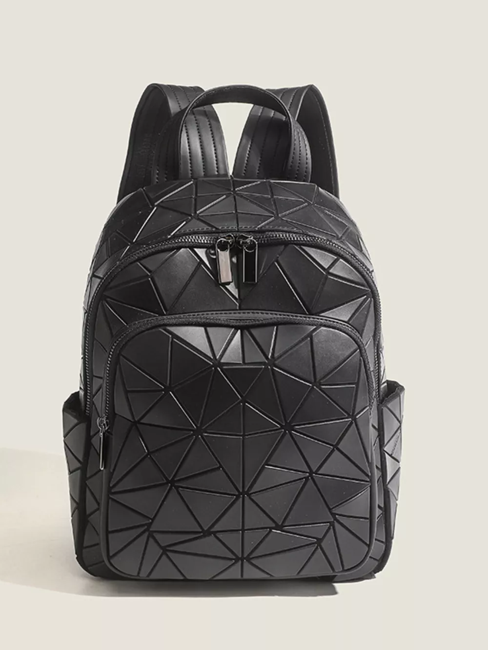 Geometric Lattice Pattern Fashion Backpack Bag