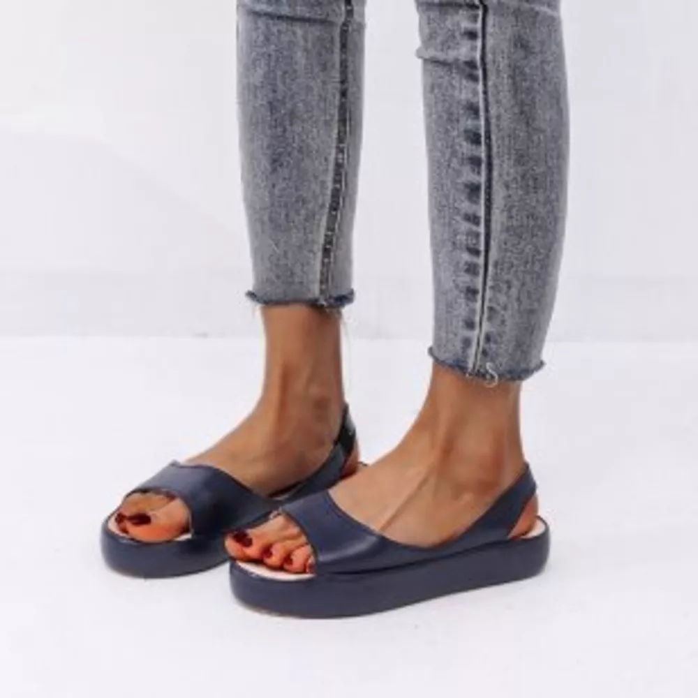 Peep Toe Platform Sandals, image 5