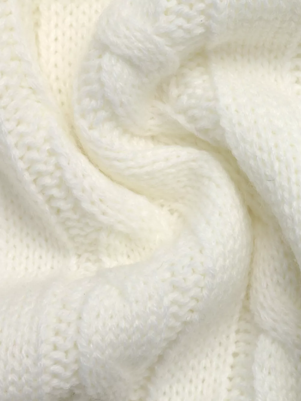 Cable Knit Long Sleeve Sweater, image 11