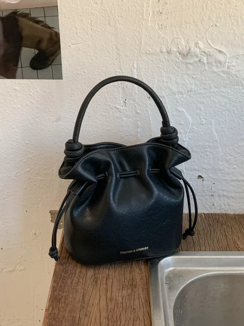 Drawstring Bucket Crossbody Bag, image 17