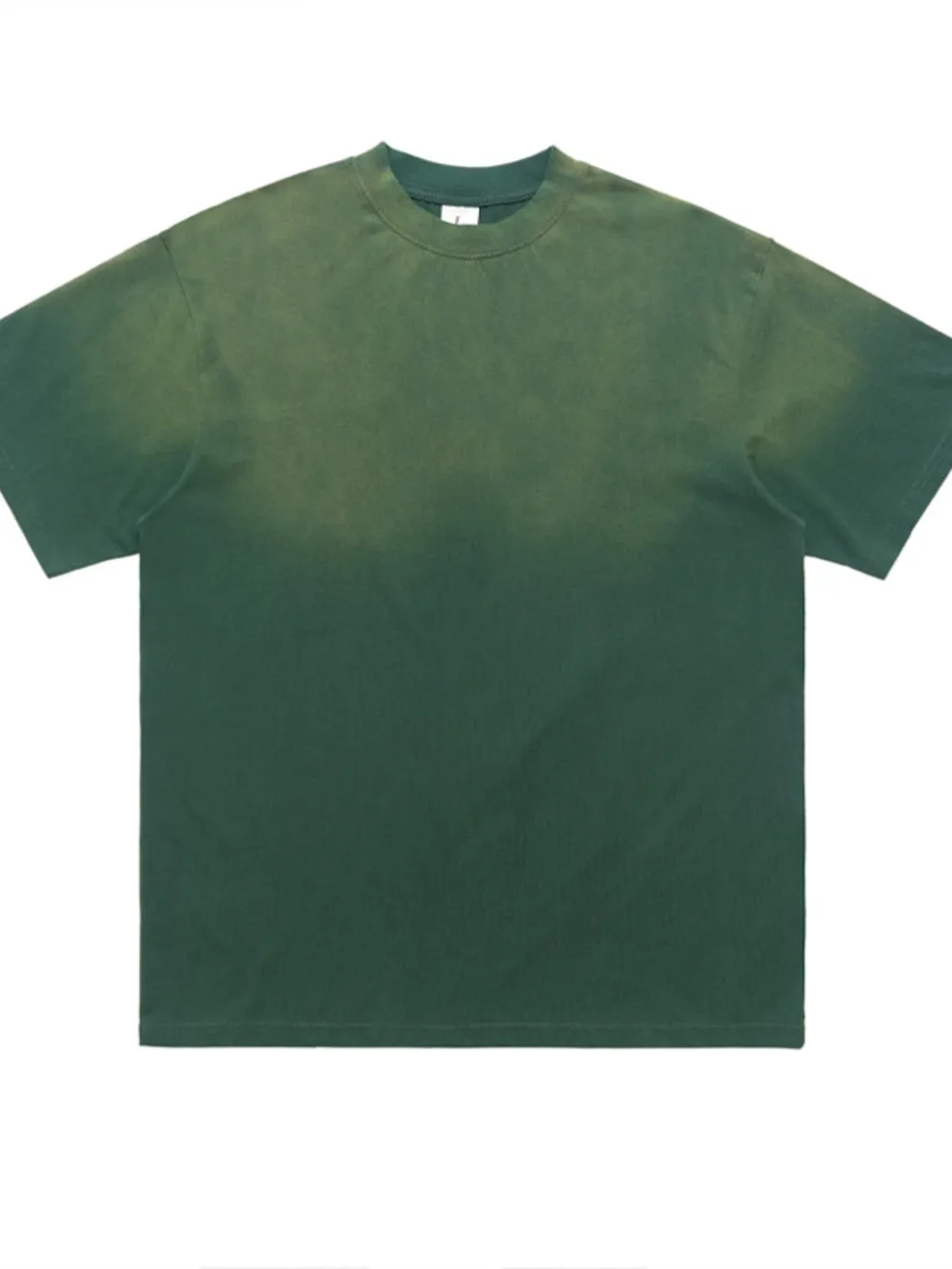 Men's Gradient Round Neck Oversized T-Shirt, image 2