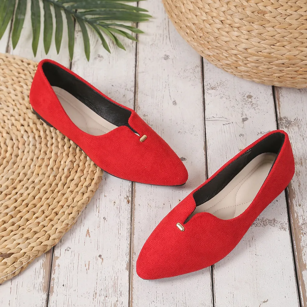 Point Toe Flats Slip-Ons, image 5