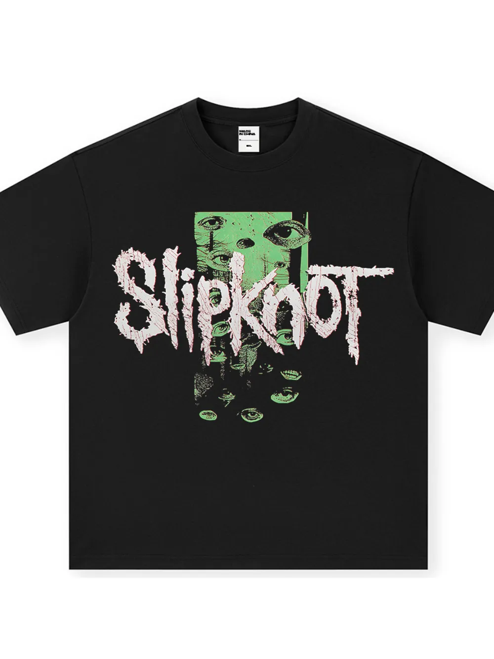 Men's Slipknot Graphic Vintage Wash T-Shirt, image 5
