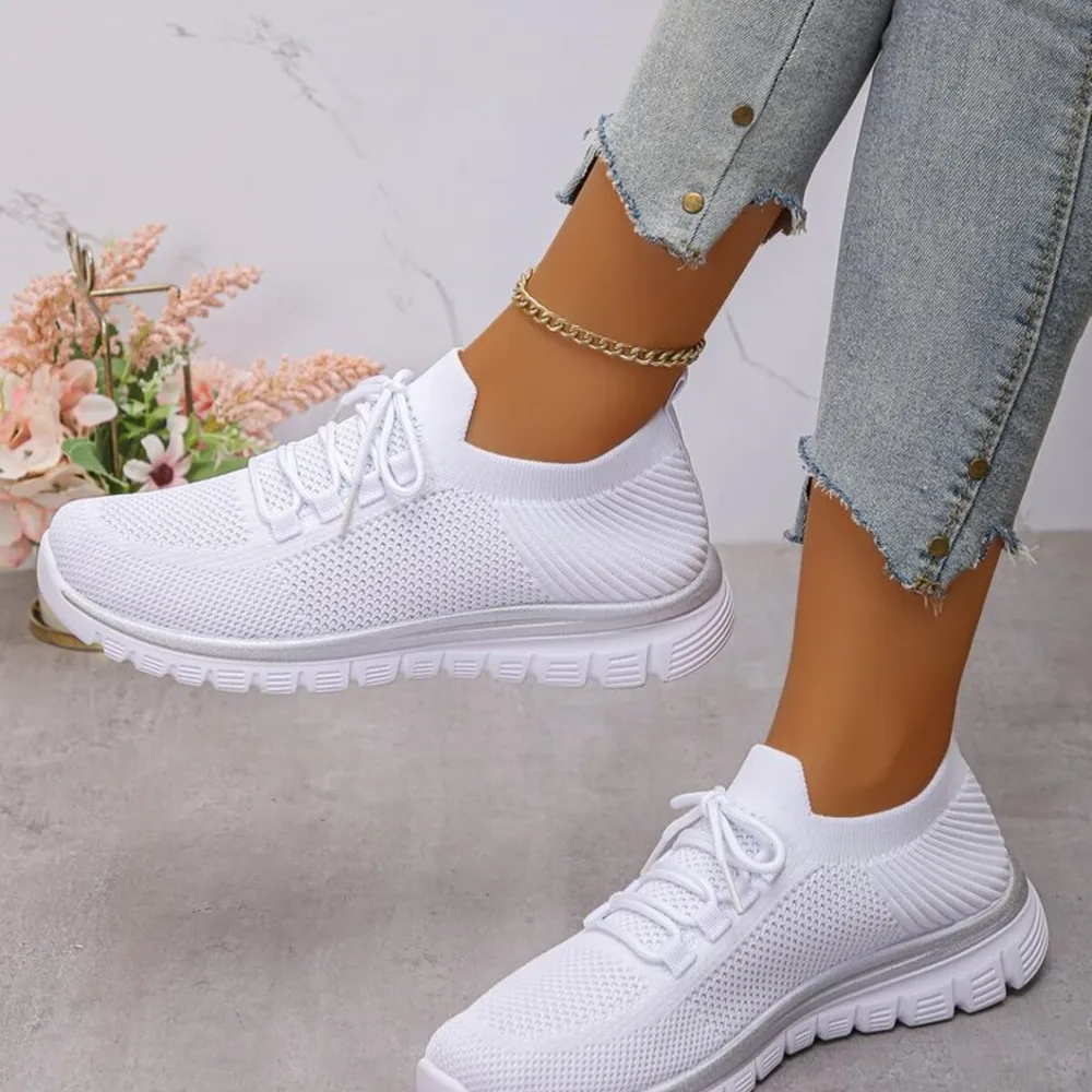 Breathable Mesh Lace Up Athletic, image 16