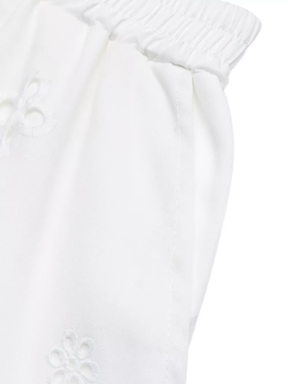 Embroidered Lace Hem Shorts, image 8