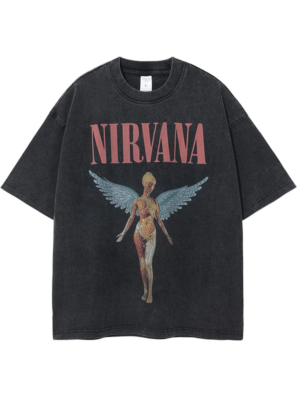 Men's Graphic Round Neck Short Sleeve T-Shirt