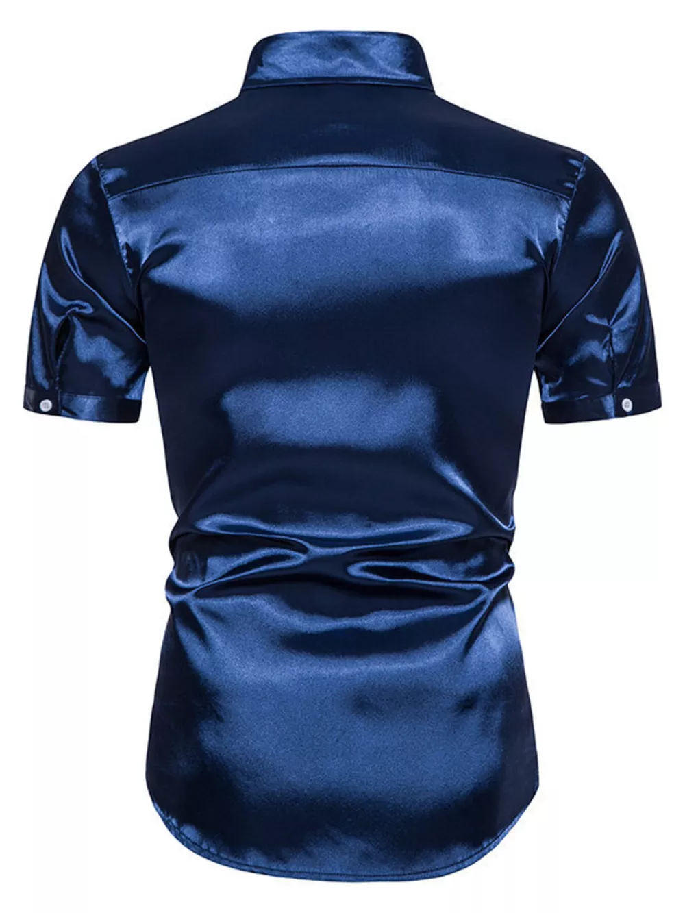 Men's Button Up Short Sleeve Shirt, image 12