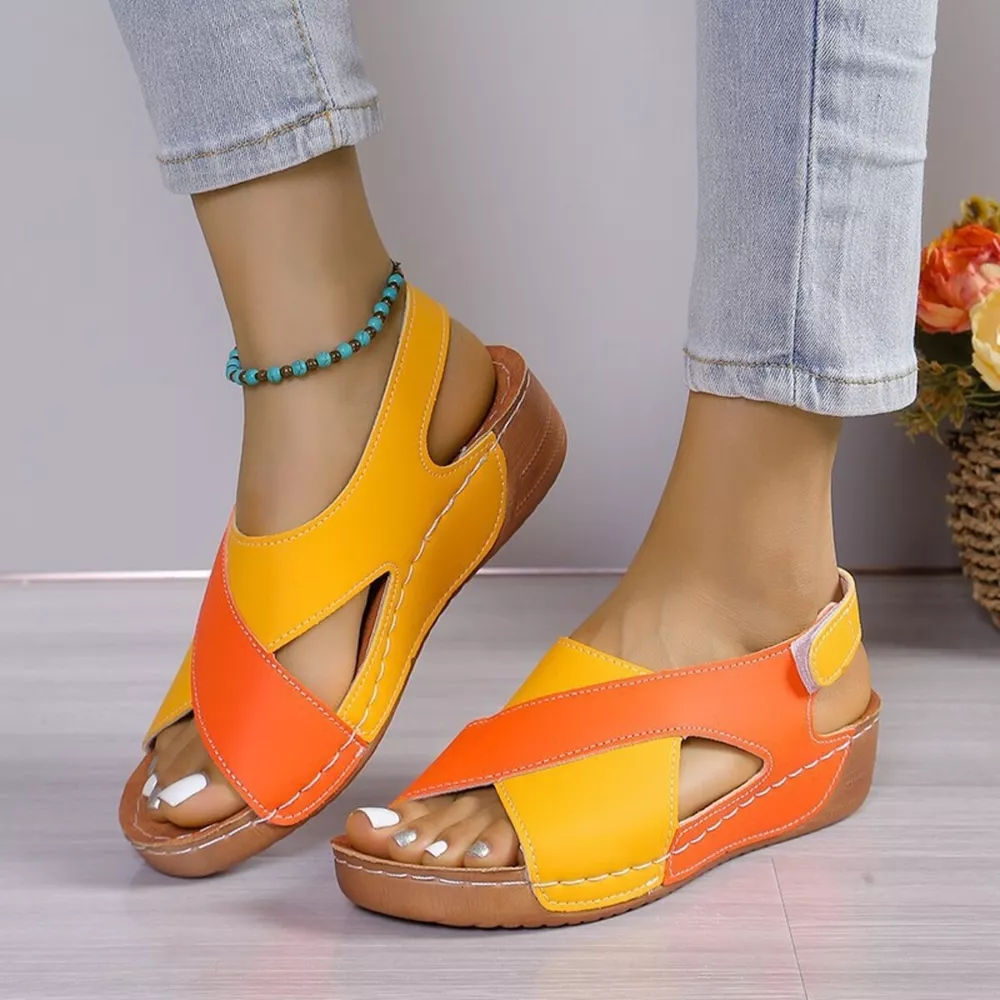 Open Toe Wedge Sandals, image 7