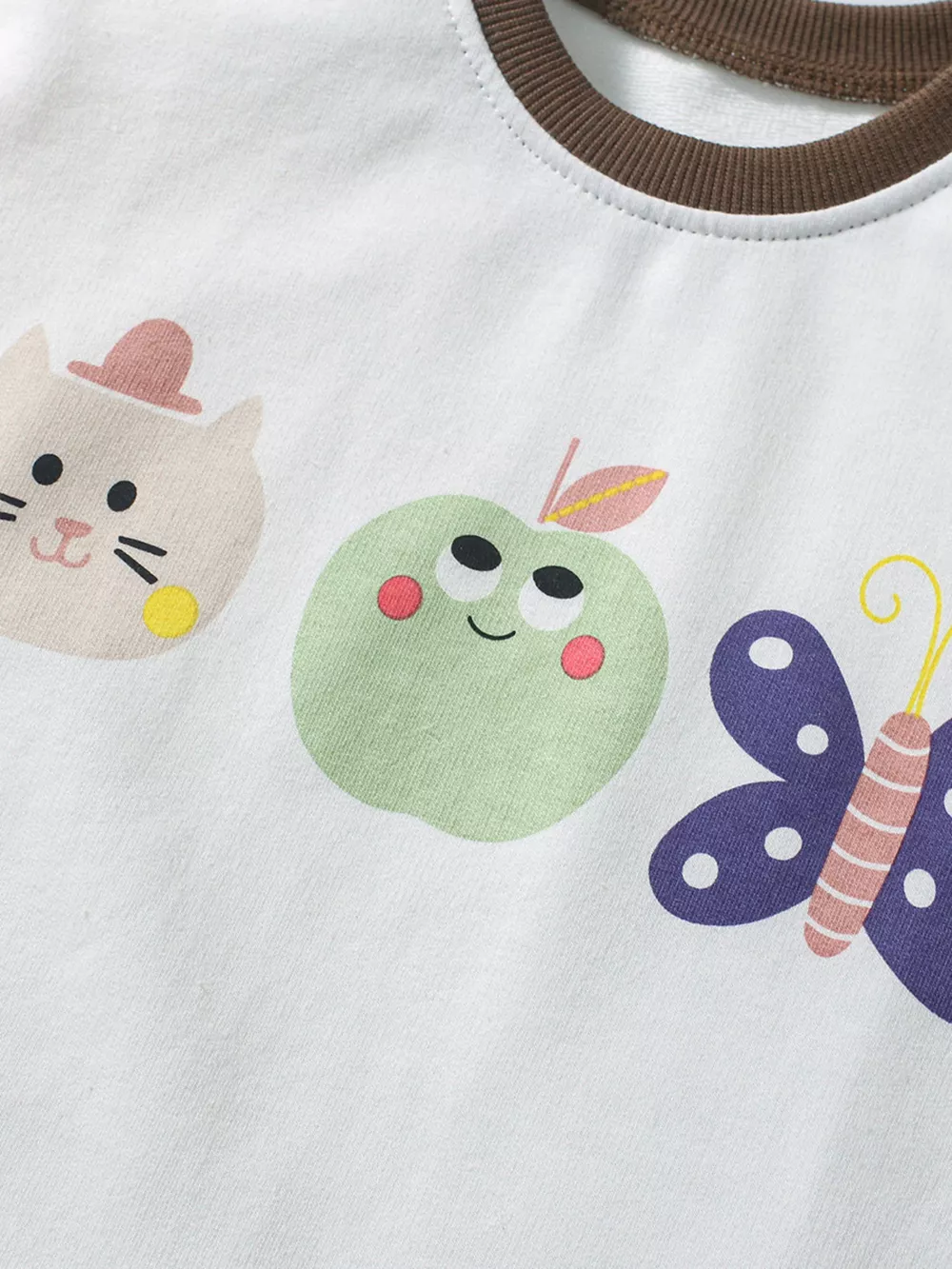 Children's Cartoon Graphic Color Block T-Shirt, image 5