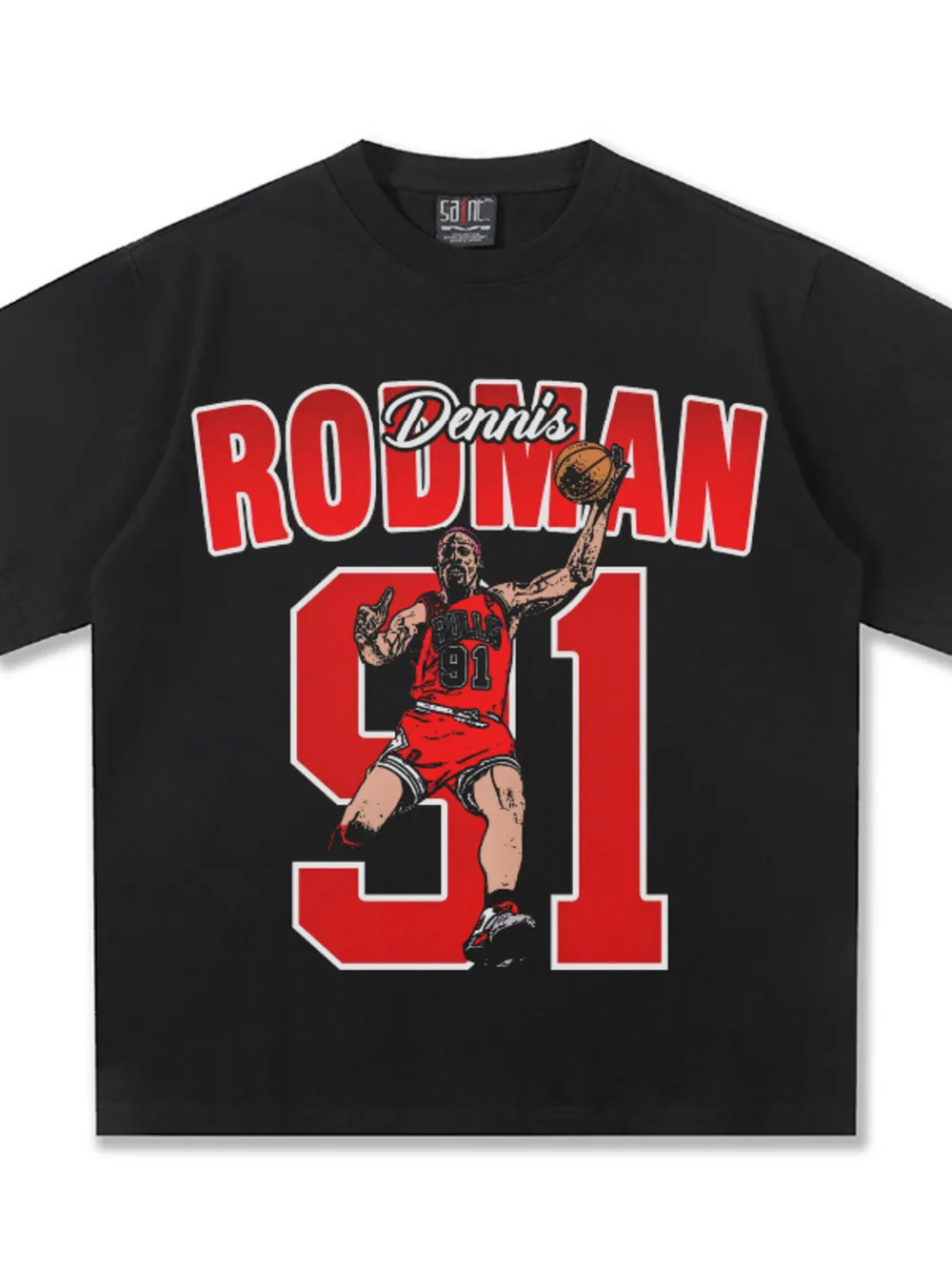 Men's Graphic Vintage Wash T-Shirt, image 5
