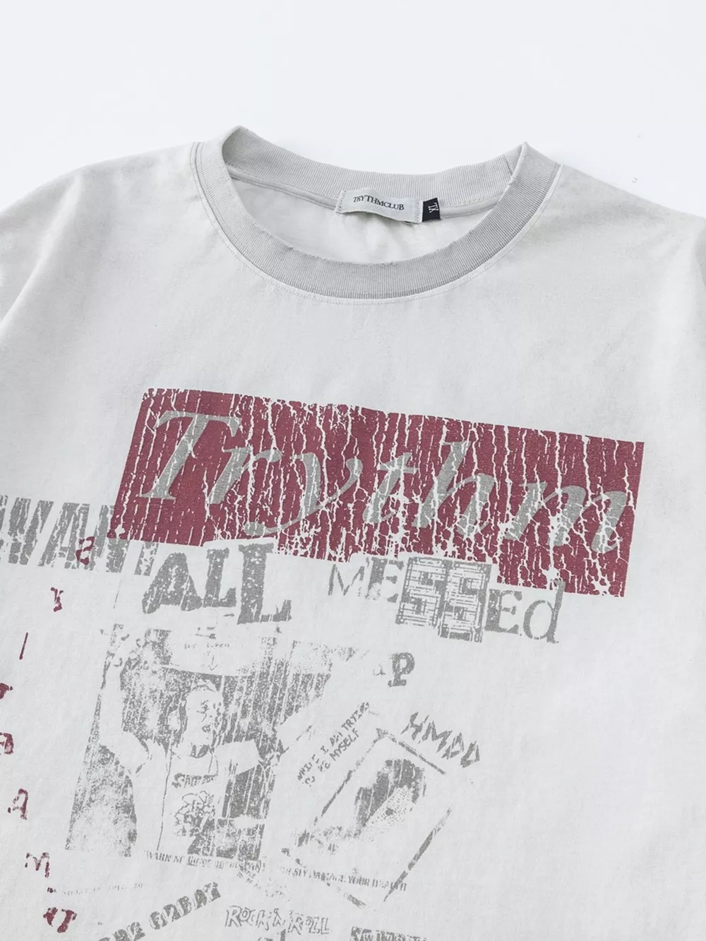 Men's Vintage Graphic Oversized T-Shirt, image 5