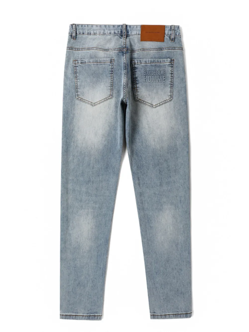 Men's Wash Slim Fit Jeans, image 7