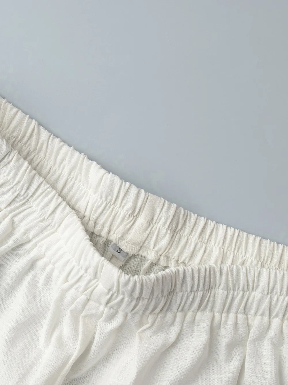 Tie Front Long Sleeve Top and Shorts Set, image 15