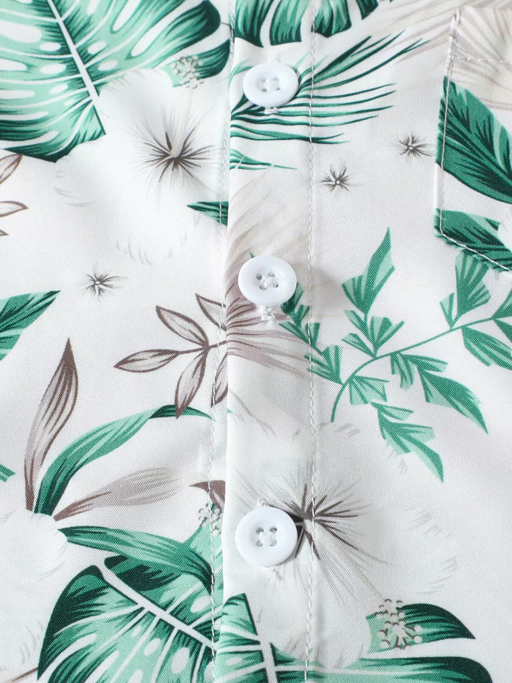 Children's Tropical Print Shirt and Shorts Set, image 4