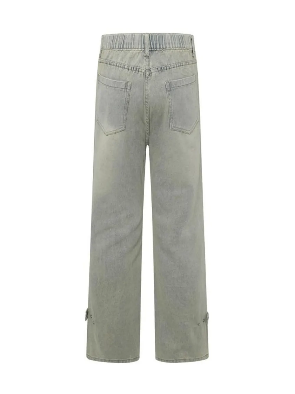 Men's High Waist Wide Leg Jeans, image 4