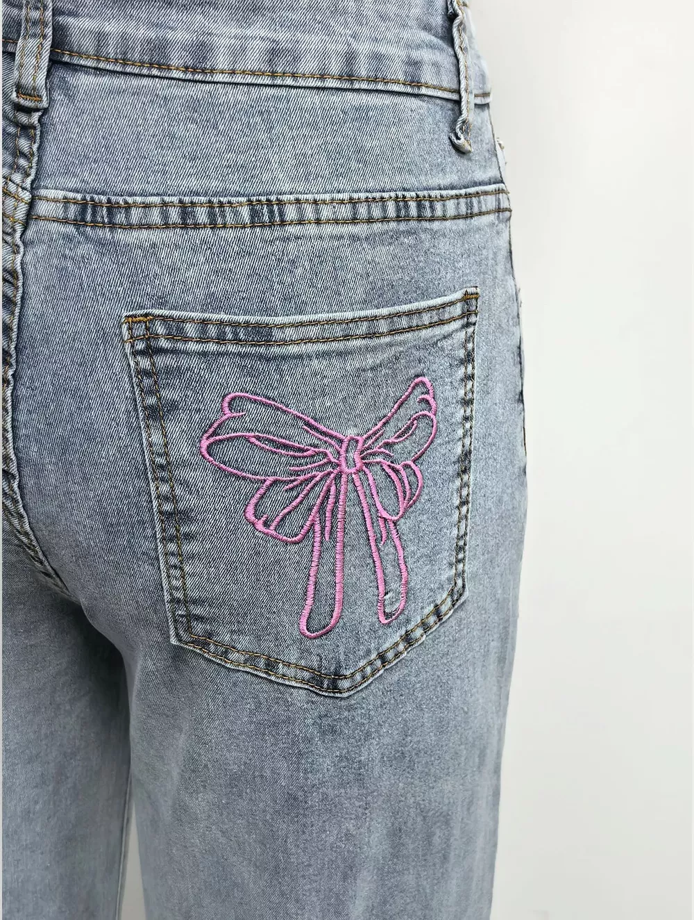 Wide Leg High Waist Jeans, image 5